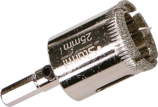 Алмазная коронка для мокрого сверления Sturm 1055-09-2555 по керамике и стеклу Алмазная коронка для мокрого сверления Sturm 1055-09-2555 по керамике и стеклу