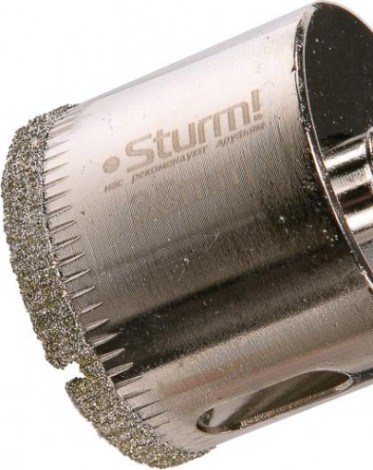 Алмазная коронка для мокрого сверления Sturm 1055-09-3555 по керамике и стеклу Алмазная коронка для мокрого сверления Sturm 1055-09-3555 по керамике и стеклу