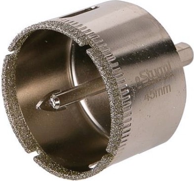 Алмазная коронка для мокрого сверления Sturm 1055-09-4555 по керамике и стеклу Алмазная коронка для мокрого сверления Sturm 1055-09-4555 по керамике и стеклу