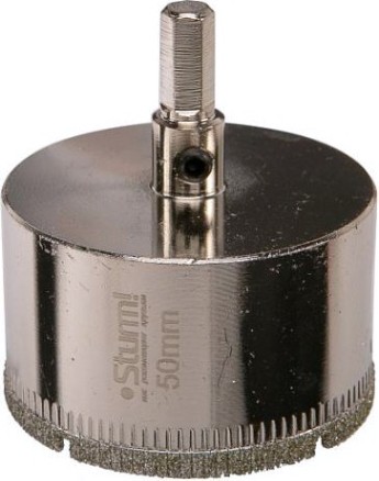 Алмазная коронка для мокрого сверления Sturm 1055-09-5055 по керамике и стеклу