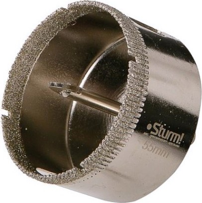 Алмазная коронка для мокрого сверления Sturm 1055-09-5555 по керамике и стеклу Алмазная коронка для мокрого сверления Sturm 1055-09-5555 по керамике и стеклу