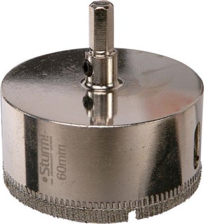 Алмазная коронка для мокрого сверления Sturm 1055-09-6055 по керамике и стеклу