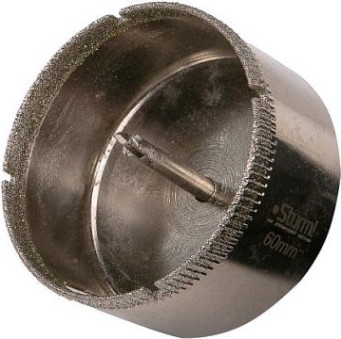 Алмазная коронка для мокрого сверления Sturm 1055-09-6055 по керамике и стеклу Алмазная коронка для мокрого сверления Sturm 1055-09-6055 по керамике и стеклу