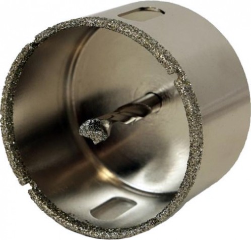 Алмазная коронка для мокрого сверления Sturm 1055-10-6070 по керамограниту 60х70 мм, хвост. с проточками