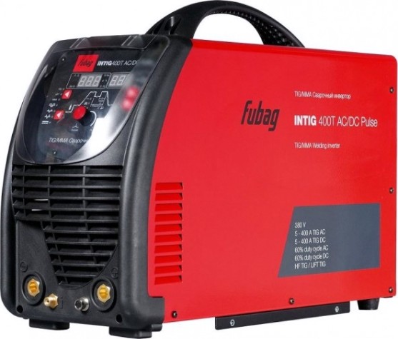 Аппарат аргонно-дуговой сварки FUBAG INTIG 400 T W AC/DC PULSE + горелка fb tig 18 5p 4m + модуль [31456.1]