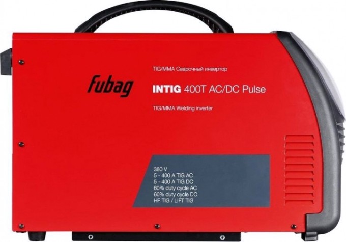 Аппарат аргонно-дуговой сварки FUBAG INTIG 400 T W AC/DC PULSE + горелка fb tig 18 5p 4m + модуль [31456.1]