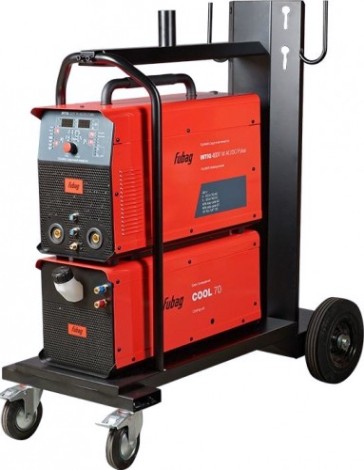 Аппарат аргонно-дуговой сварки FUBAG INTIG 400 T W AC/DC PULSE + горелка fb tig 450w 4m + переход [31456.3]