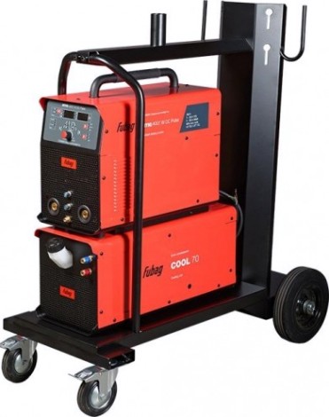 Аппарат аргонно-дуговой сварки FUBAG INTIG 400T W DC PULSE + горелка fb tig 18 5p 4m + блок ж [31454.1]