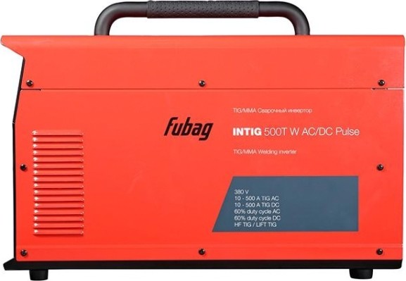 Аппарат аргонно-дуговой сварки FUBAG INTIG 500 T AC/ DC PULSE + горелка fb tig 26 5p 4m [31457.2]