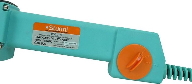Аппарат для сварки полипропиленовых труб Sturm TW7218 Аппарат для сварки полипропиленовых труб Sturm TW7218