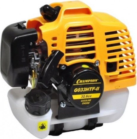 Бензиновый двигатель CHAMPION G033HTF-II (1,22лс/0,9квт 32,6см³ 3,9кг, муфта сцепления)