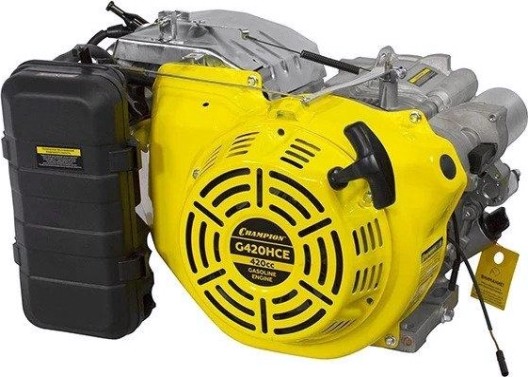Бензиновый двигатель CHAMPION G420HCE (15лс/11квт, конус)