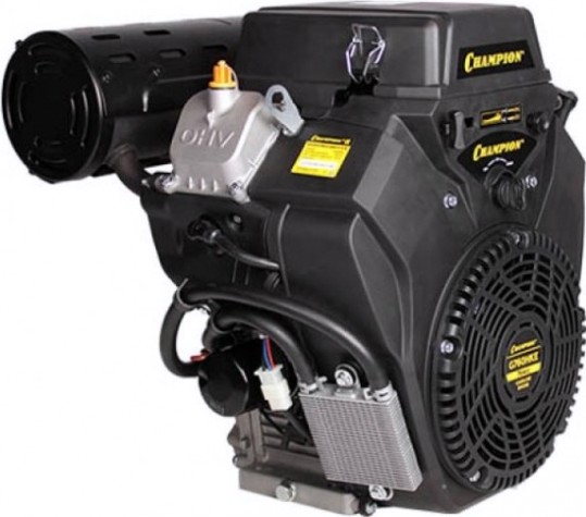 Бензиновый двигатель CHAMPION G760HKE (24лс/18квт 764см³ 25мм 48,5кг шпонка,эл.стартер, Бензиновый двигатель CHAMPION G760HKE (24лс/18квт 764см³ 25мм 48,5кг шпонка,эл.стартер,