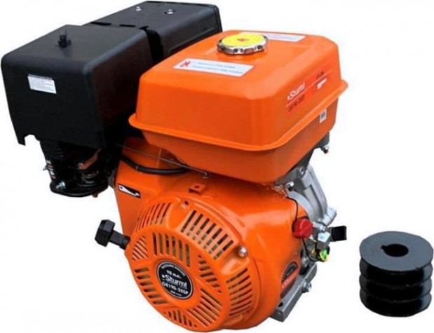 Бензиновый двигатель Sturm GE190-25SP для мотоблока, 3-х ручейковый шкив