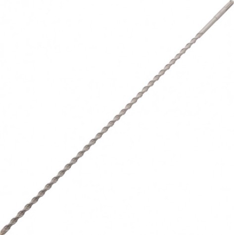 Бур SDS-plus Denzel Cobalt W-tip, 10x600 мм по бетону, двойная спираль [705022]