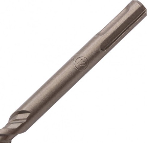 Бур SDS-plus Denzel Cobalt W-tip, 12x210 мм по бетону, двойная спираль [705024]