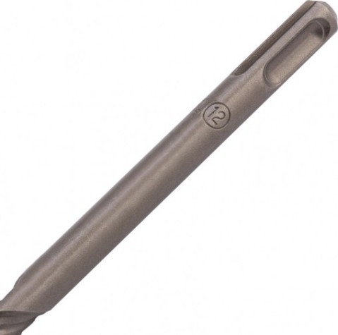 Бур SDS-plus Denzel Cobalt W-tip, 12x600 мм по бетону, двойная спираль [705028]