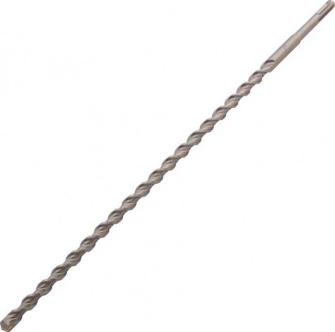 Бур SDS-plus Denzel Cobalt W-tip, 14x460 мм по бетону, двойная спираль [705034]