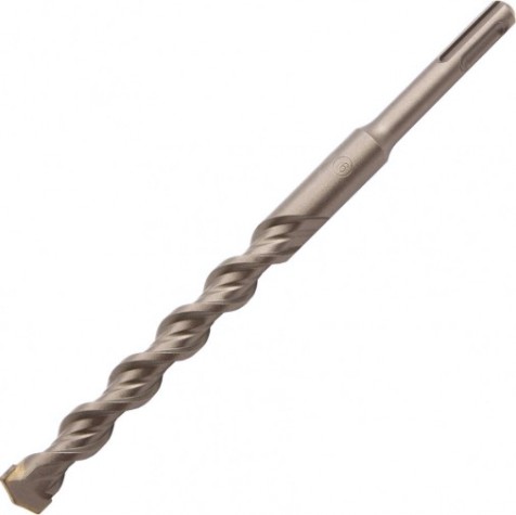 Бур SDS-plus Denzel Cobalt W-tip, 16x210 мм по бетону, двойная спираль [705037]