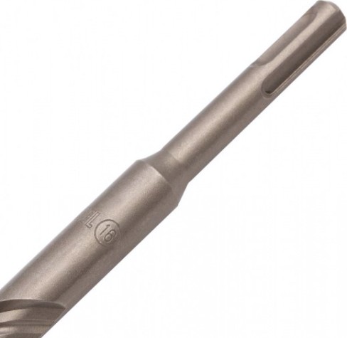 Бур SDS-plus Denzel Cobalt W-tip, 16x600 мм по бетону, двойная спираль [705042]