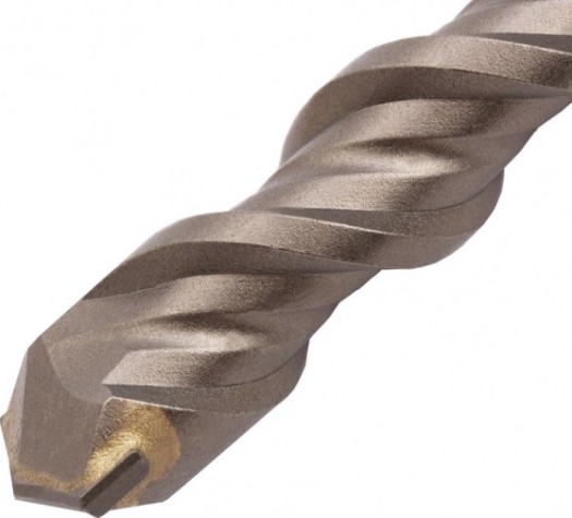 Бур SDS-plus Denzel Cobalt W-tip, 18x260 мм по бетону, двойная спираль [705043]