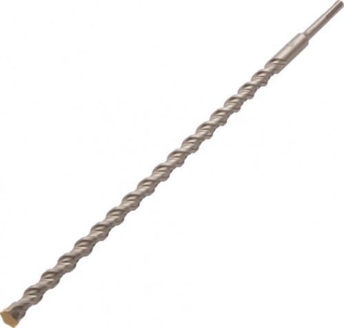 Бур SDS-plus Denzel Cobalt W-tip, 18x460 мм по бетону, двойная спираль [705045]