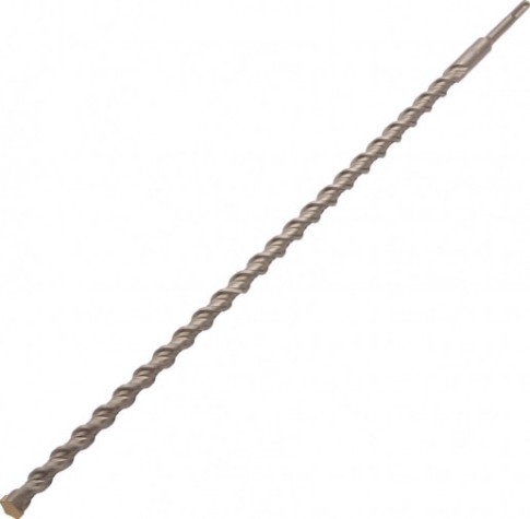 Бур SDS-plus Denzel Cobalt W-tip, 18x600 мм по бетону, двойная спираль [705046]