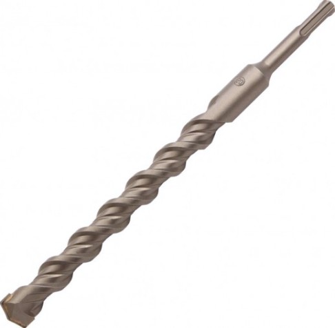 Бур SDS-plus Denzel Cobalt W-tip, 20x260 мм по бетону, двойная спираль [705047]