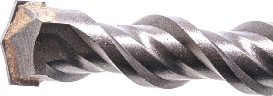 Бур SDS-plus Denzel Cobalt W-tip, 22x310 мм по бетону, двойная спираль [705053]