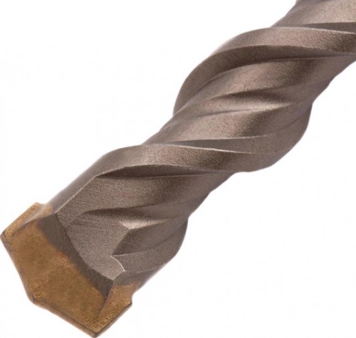Бур SDS-plus Denzel Cobalt W-tip, 22x460 мм по бетону, двойная спираль [705054]
