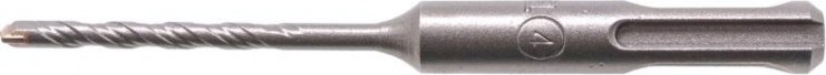 Бур SDS-plus Denzel Cobalt W-tip, 4x110 мм по бетону, двойная спираль [705002]