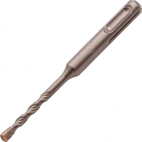 Бур SDS-plus Denzel Cobalt W-tip, 5x110 мм по бетону, двойная спираль [705003]