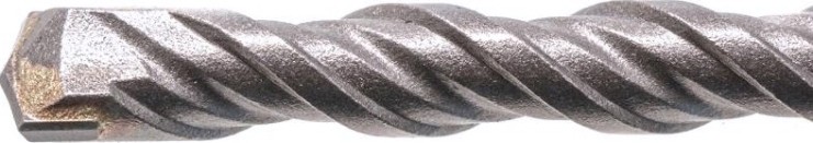 Бур SDS-plus Denzel Cobalt W-tip, 8x160 мм по бетону, двойная спираль [705012]