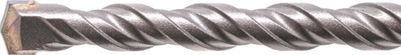 Бур SDS-plus Denzel Cobalt W-tip, 8x310 мм по бетону, двойная спираль [705015]