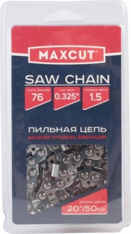 Цепь для пилы MAXCUT 21LV-76E, 0,325 1,5 76 звеньев [86321076]