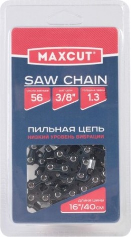 Цепь для пилы MAXCUT 91LV-56E, 3/8 1,3 56 звеньев [86321056]