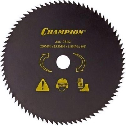 Диск кустореза CHAMPION 80/230/25,4 (SRM-2305SI,SRM-2655SI) (C5112) [C5112]