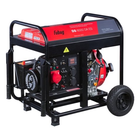 Электростанция дизельная с воздушным охлаждением FUBAG DS 8000 DA ES с возможностью авт, открытая [646236]