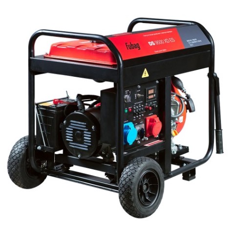 Электростанция дизельная с воздушным охлаждением FUBAG DS 9500 XD ES открытая [646240]