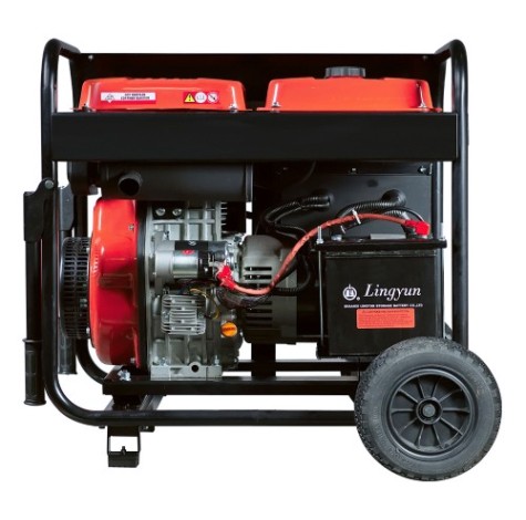 Электростанция дизельная с воздушным охлаждением FUBAG DS 9500 XD ES открытая [646240]