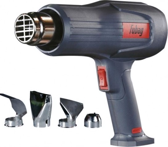 Фен строительный сетевой FUBAG PRT 2000 350/600 Kit 4 [41138]
