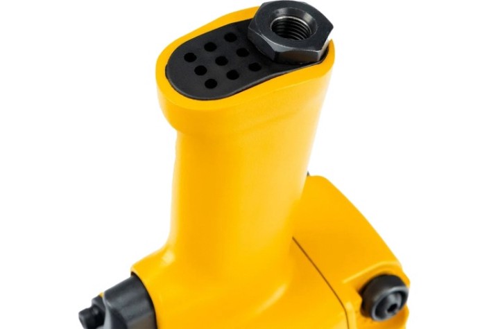 Гайковерт пневматический Denzel IW860 ударный + набор головок, 1/2" [57473]