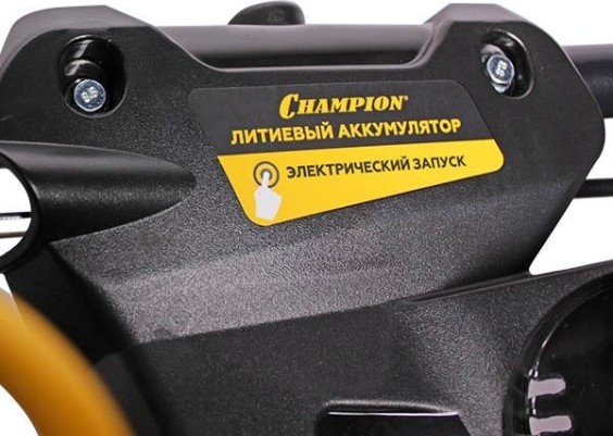 Газонокосилка бензиновая CHAMPION LM 5346 E самоходная [LM5346E]