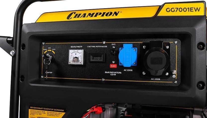 Генератор бензиновый CHAMPION GG 7001EW [GG7001EW]