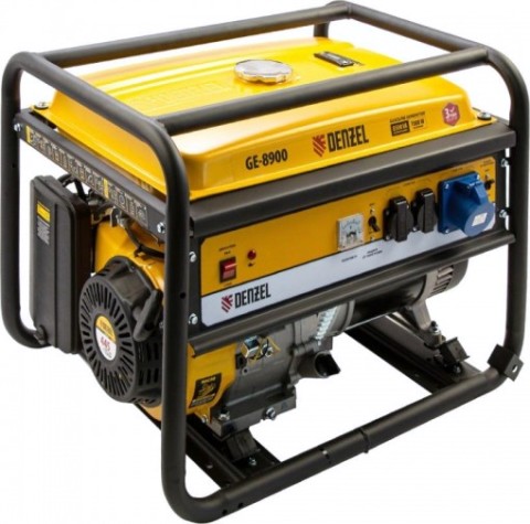 Генератор бензиновый Denzel GE 8900 [94639]