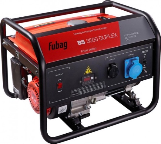 Генератор бензиновый FUBAG BS 3500 Duplex [8641453]
