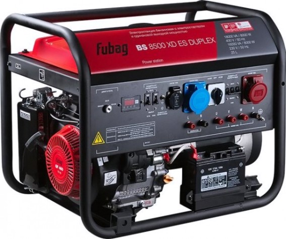 Генератор бензиновый FUBAG BS 8500 XD ES Duplex [641090]