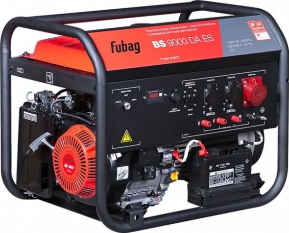 Генератор бензиновый FUBAG BS 9000 DA ES с возможностью автоматизации [641093]