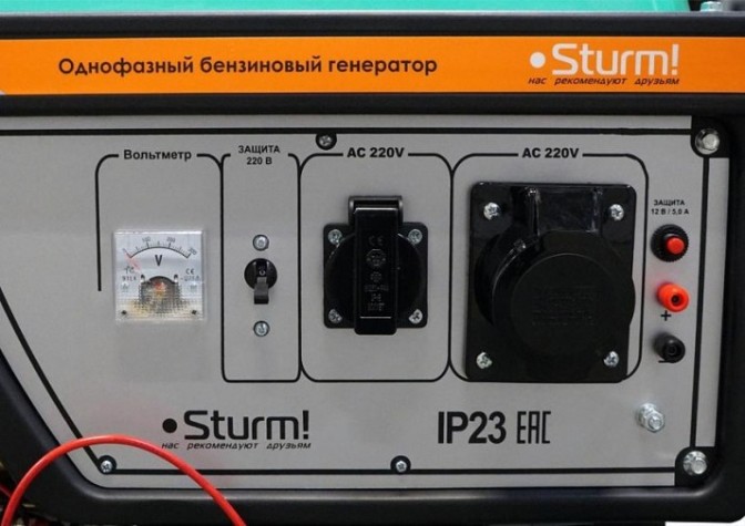 Генератор бензиновый Sturm PG8765NE Генератор бензиновый Sturm PG8765NE