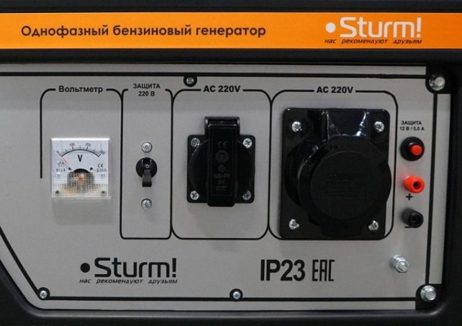 Генератор бензиновый Sturm PG8780NE Генератор бензиновый Sturm PG8780NE